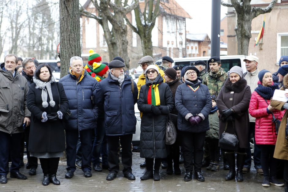 Partizanų vadui A. Ramanauskui-Vanagui – atminimo lenta