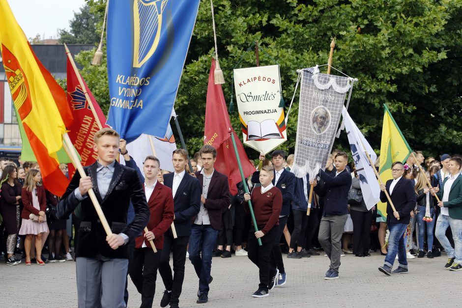 Klaipėda pasitinka naujuosius mokslo metus