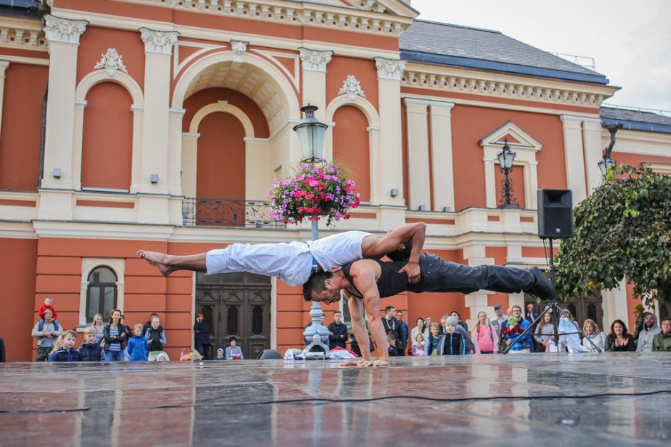 Klaipėdiečius sužavėjo įspūdingas cirko pasirodymas