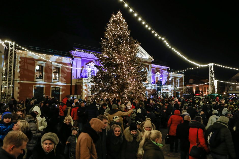 Klaipėdos Kalėdų eglutės įžiebimas 2018