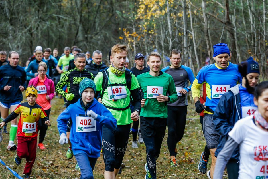 Klaipėdoje miško takais pasileido 17-ojo ekomaratono dalyviai