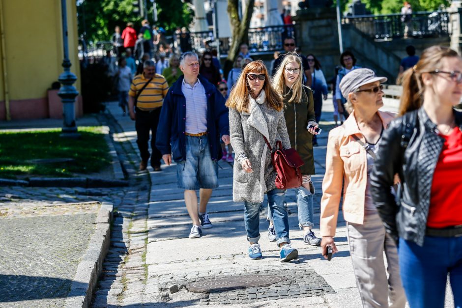 Gatvės muzika suskambo jūriškai nusiteikusioje Klaipėdoje