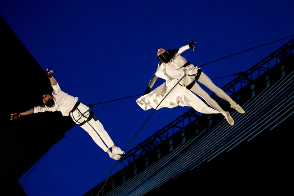 Klaipėdos muzikinio teatro šokėjai skraidė šokyje