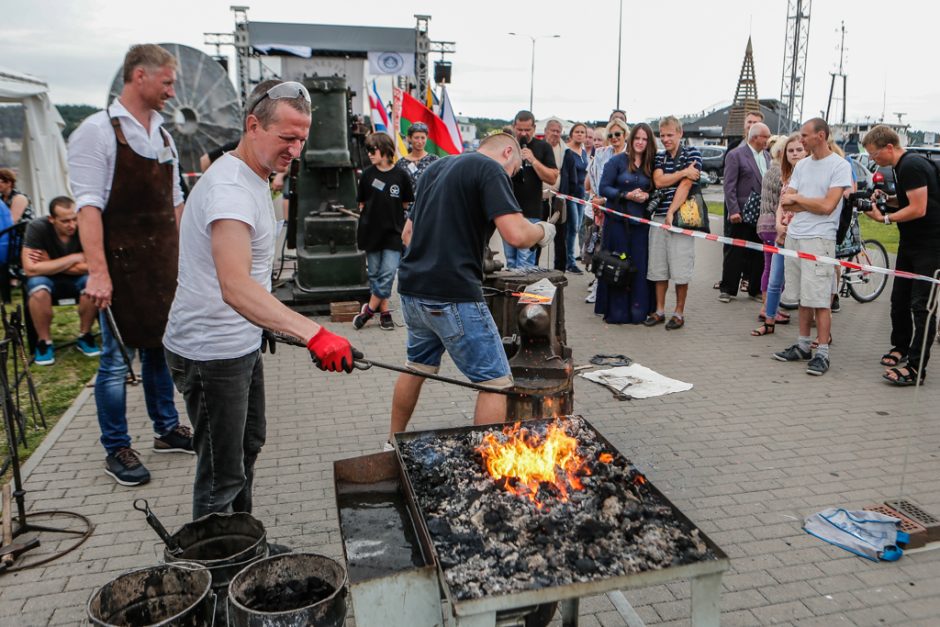 Šiemet kalviai Klaipėdoje prisimena žilą senovę