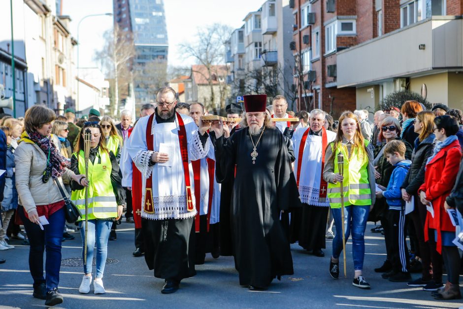 Šv. Kryžiaus kelias Klaipėdos miesto gatvėmis