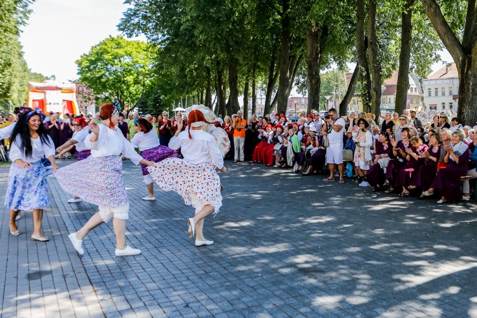 Prie „Žvejo“ paminklo sukosi šokėjai