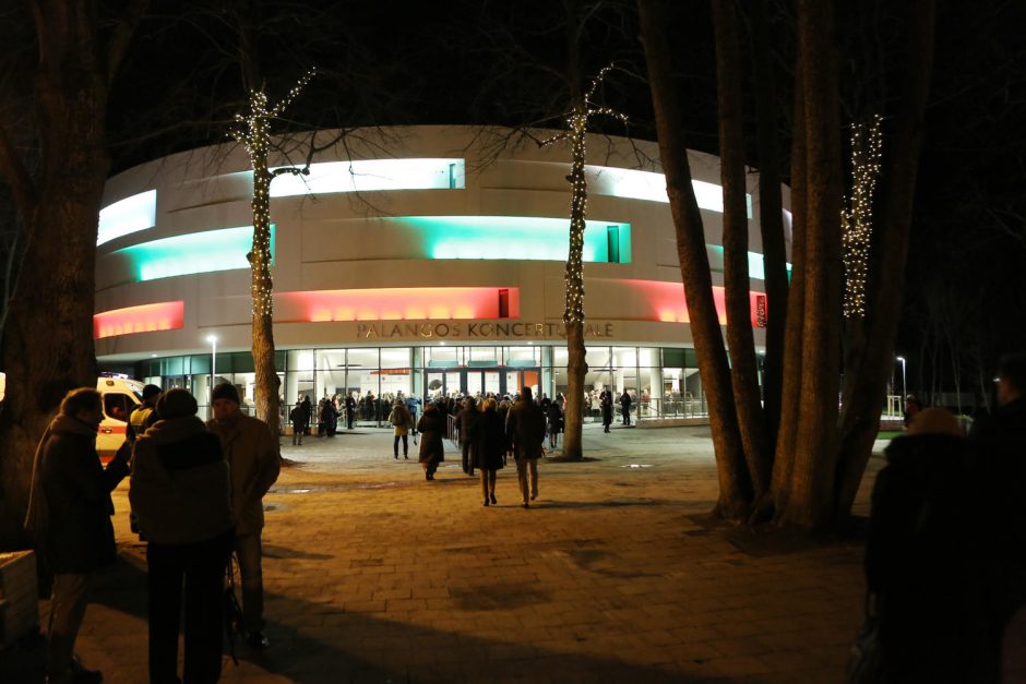 Palangoje po rekonstrukcijos atidaryta naujoji koncertų salė