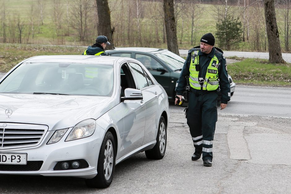 Klaipėdos kelių patruliai medžiojo pažeidėjus