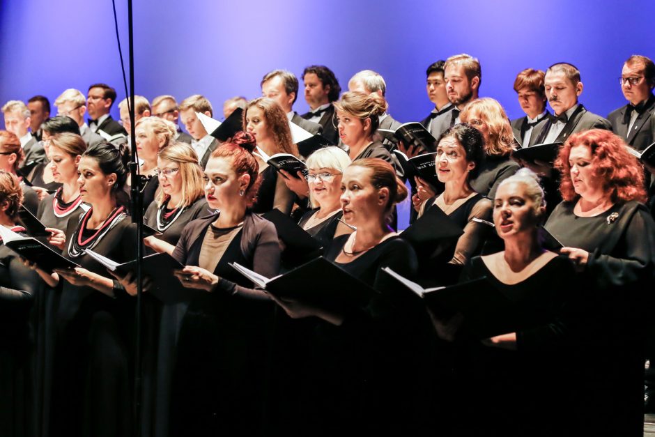 Klaipėdoje išskirtinį kūrinį atliko penki chorai ir du orkestrai