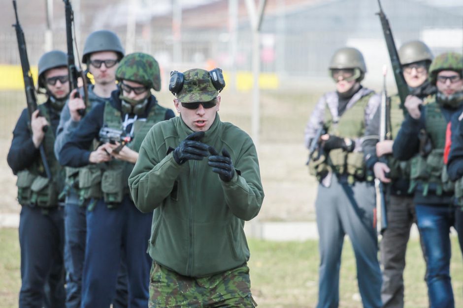 Uostamiestyje – galimybė dienai tapti kariu