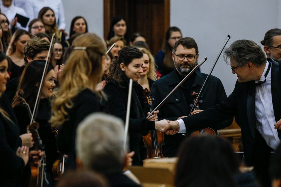 Studentų chorai sužavėjo klaipėdiečius