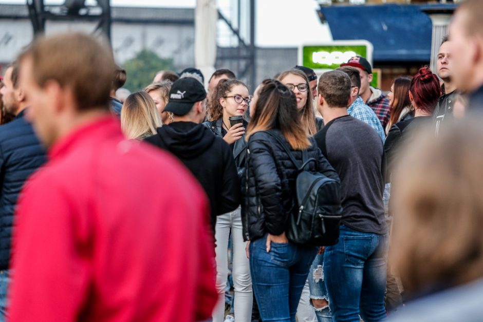 Kruizinių laivų terminale – įspūdingas koncertas