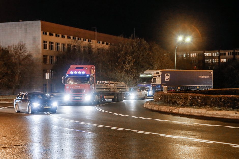 Transporto spūstys vėl bandė klaipėdiečių kantrybę