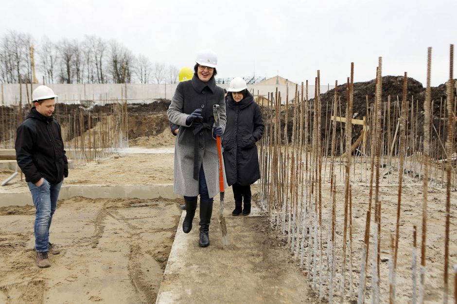 Piliavietėje jau atlikta trečdalis statybos darbų