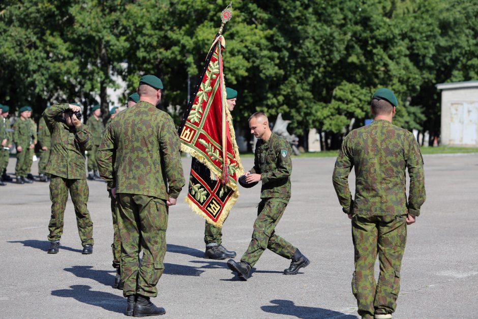 Dragūnų batalionui – naujas vadas