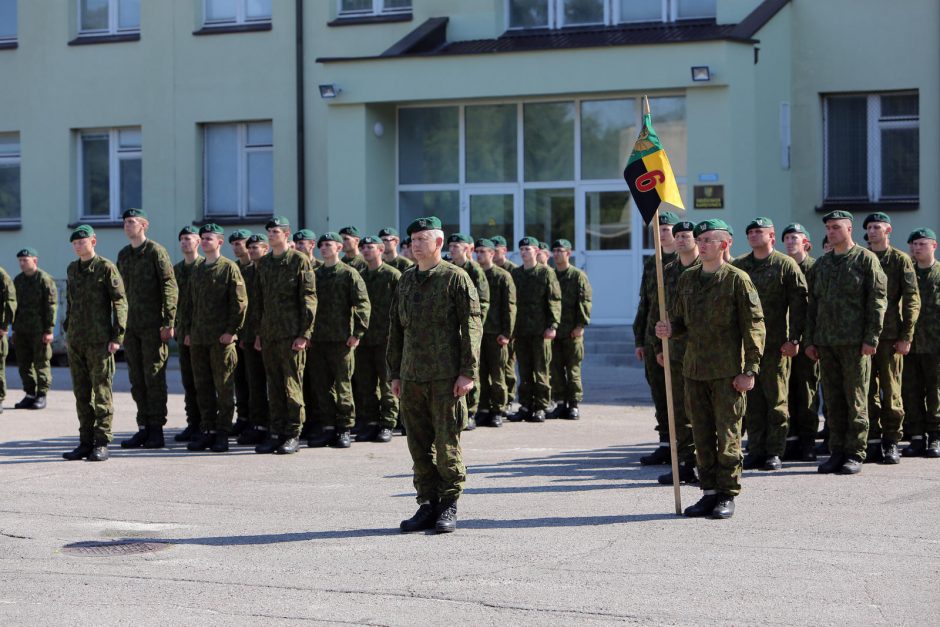 Dragūnų batalionui – naujas vadas