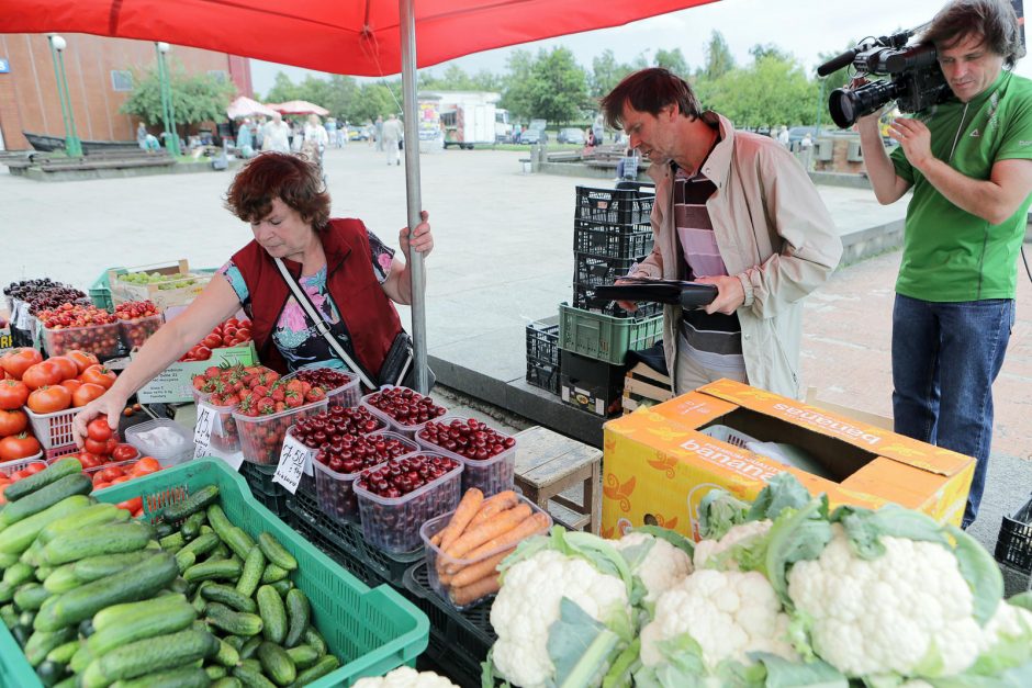 Tikrintojai išvaikė garbaus amžiaus prekeives