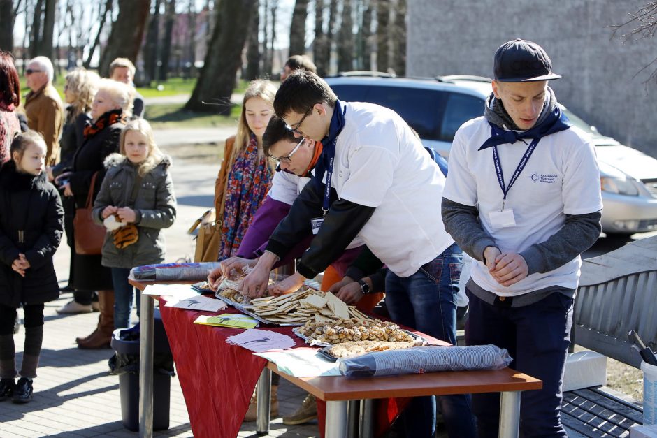 Vynerio arbatėlėje – pavasariškas šurmulys ir gerosios naujienos