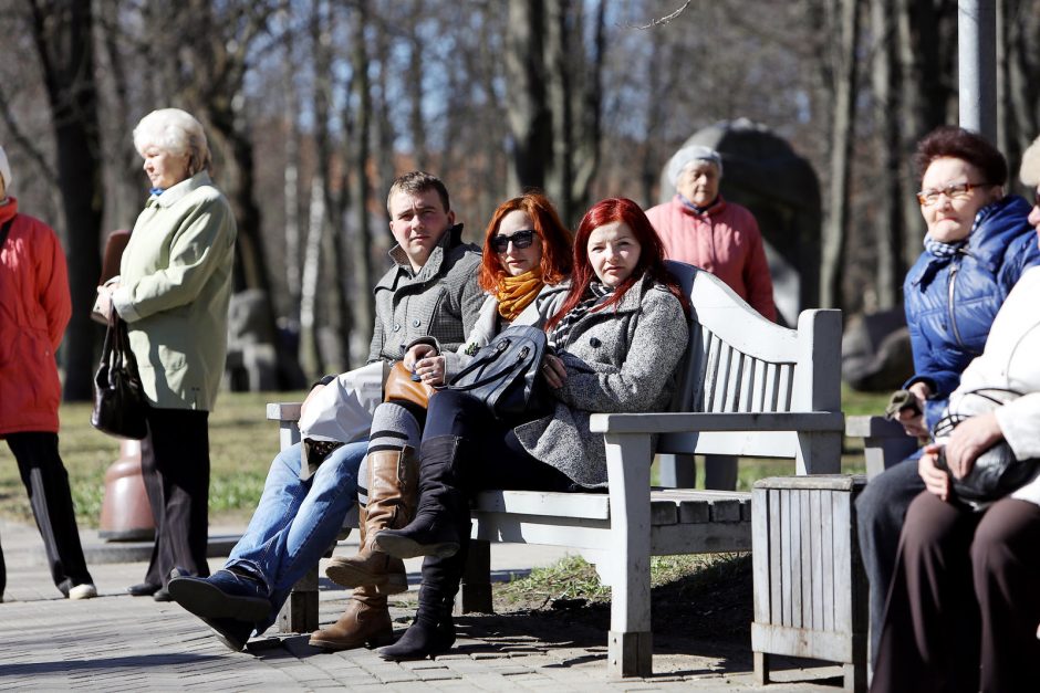 Vynerio arbatėlėje – pavasariškas šurmulys ir gerosios naujienos