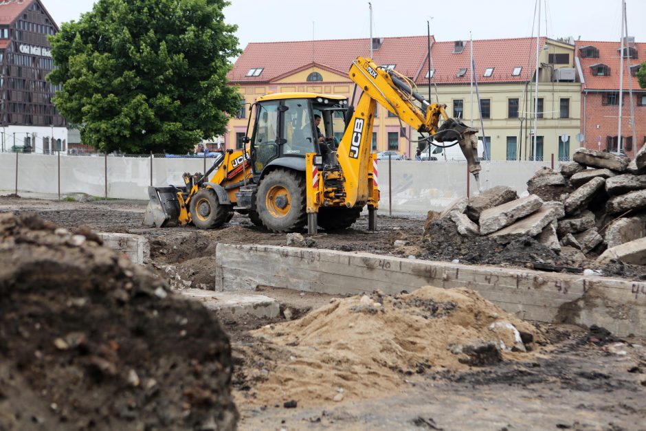 Klaipėdos piliavietėje – nauji radiniai