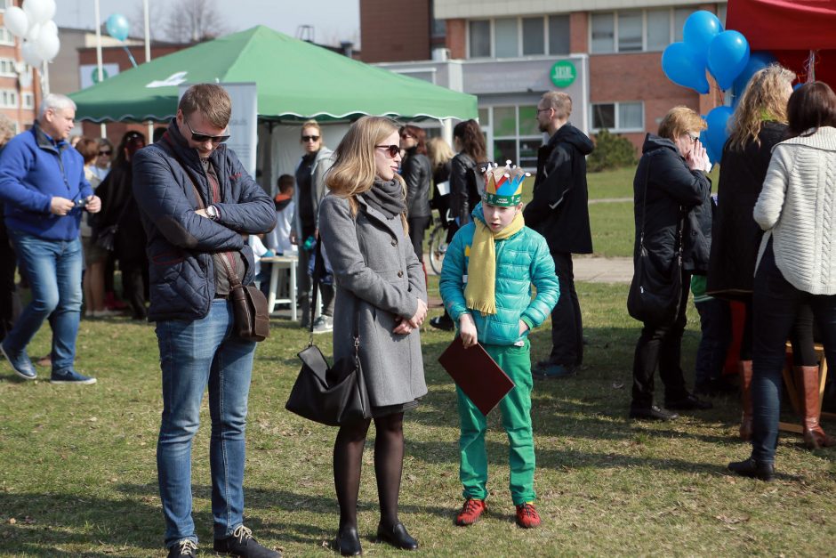 Danės skvere susibūrė mažieji princai ir princesės