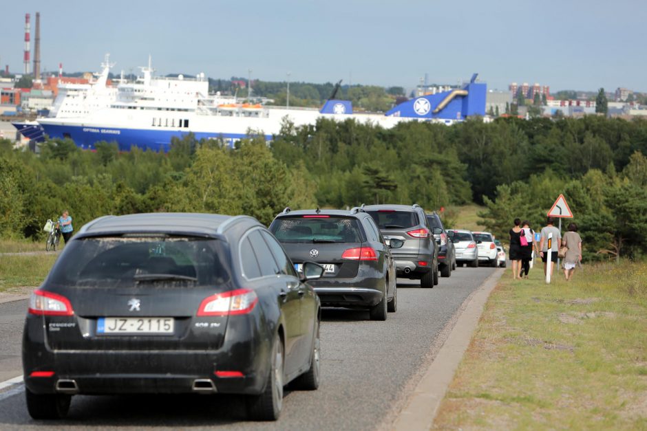 Kelionė namo iš pajūrio – varginanti ir ilga