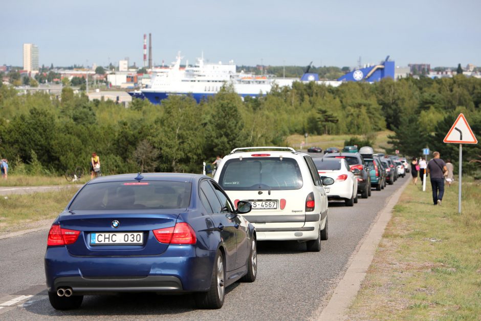 Kelionė namo iš pajūrio – varginanti ir ilga