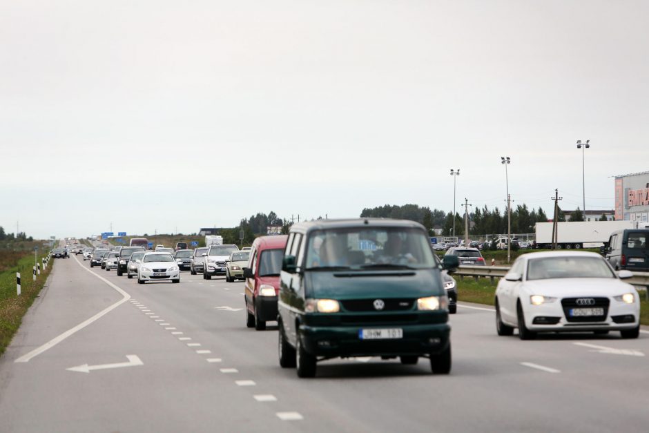 Kelionė namo iš pajūrio – varginanti ir ilga