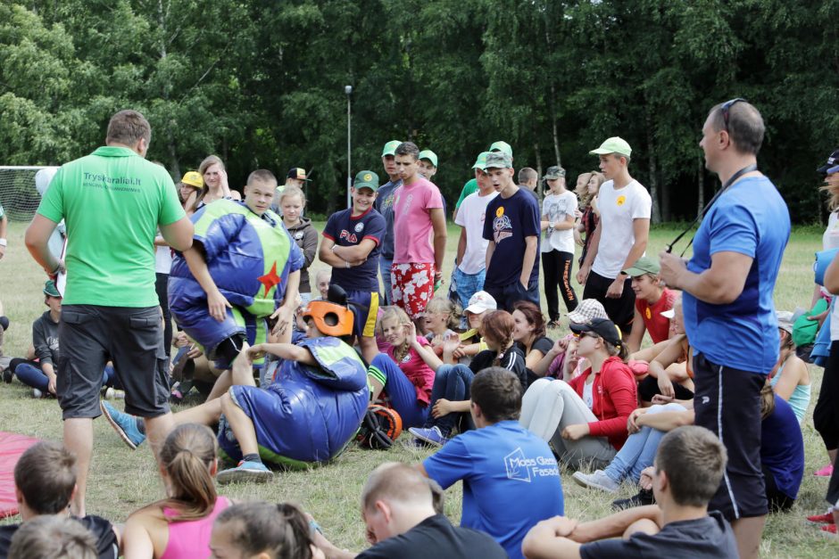 Butigeidžio dragūnų batalione – vaikų stovykla