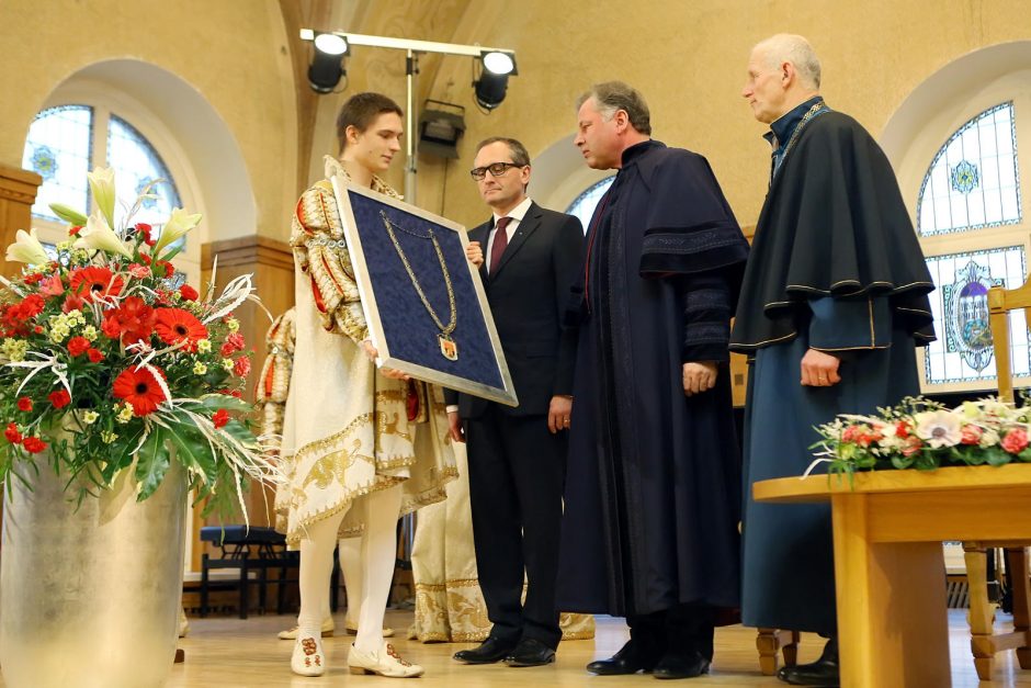 Inauguruotas Klaipėdos universiteto rektorius: mes pasmerkti permainoms