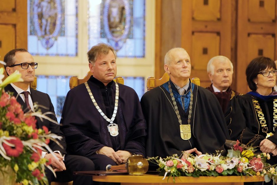 Inauguruotas Klaipėdos universiteto rektorius: mes pasmerkti permainoms