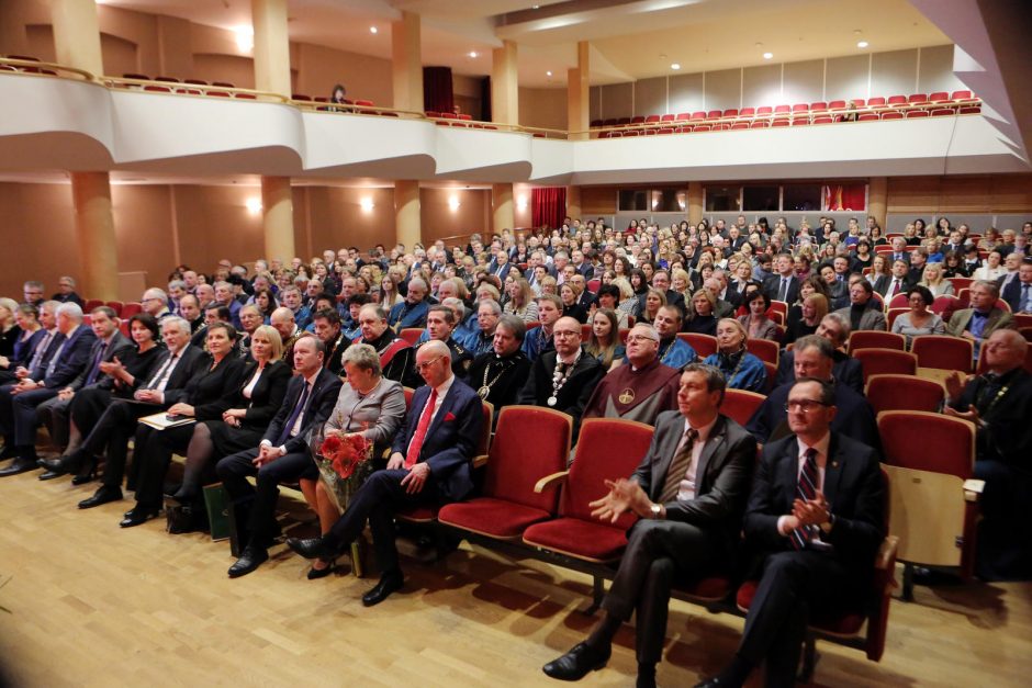 Klaipėdos universitetui – sveikinimų lavina