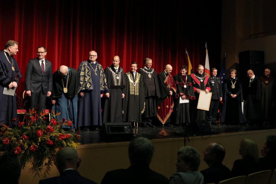 Klaipėdos universitetui – sveikinimų lavina