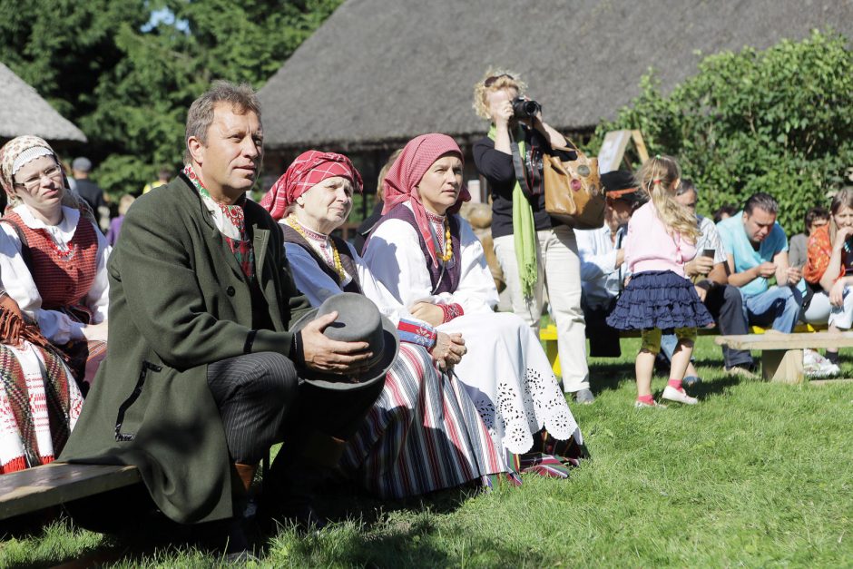 Klaipėdos užmiesčio sodybą okupavo folkloro festivalis