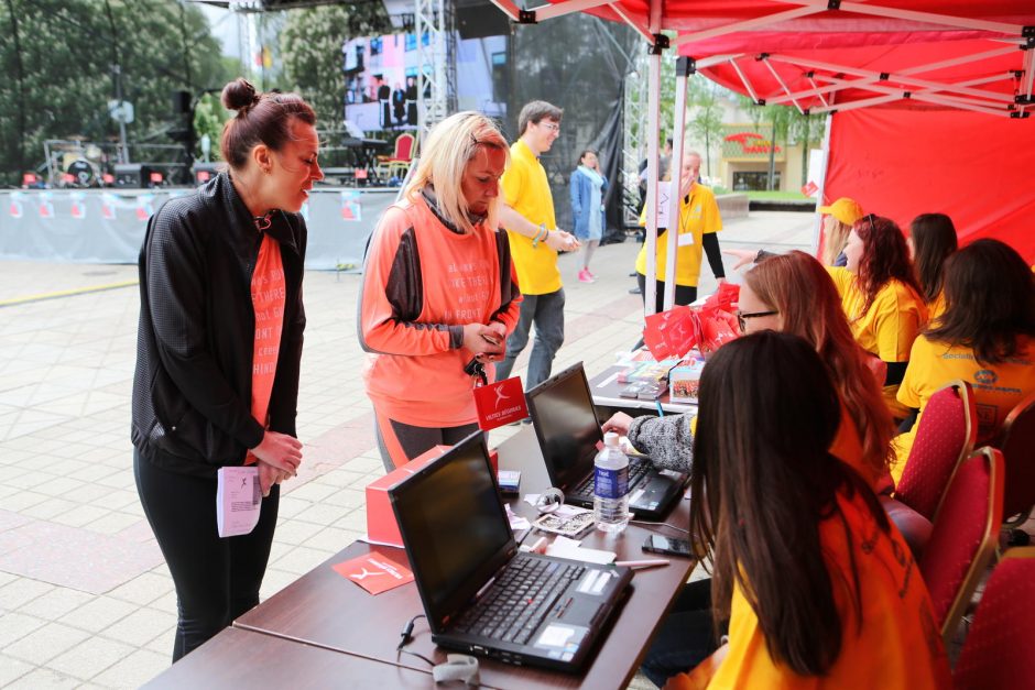 Klaipėdą užtvindė rekordinis devintasis „Vilties bėgimas“