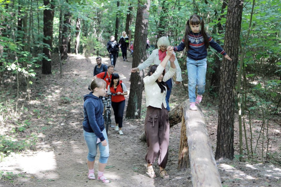 Atidarytas sveikatingumo takas Smiltynėje