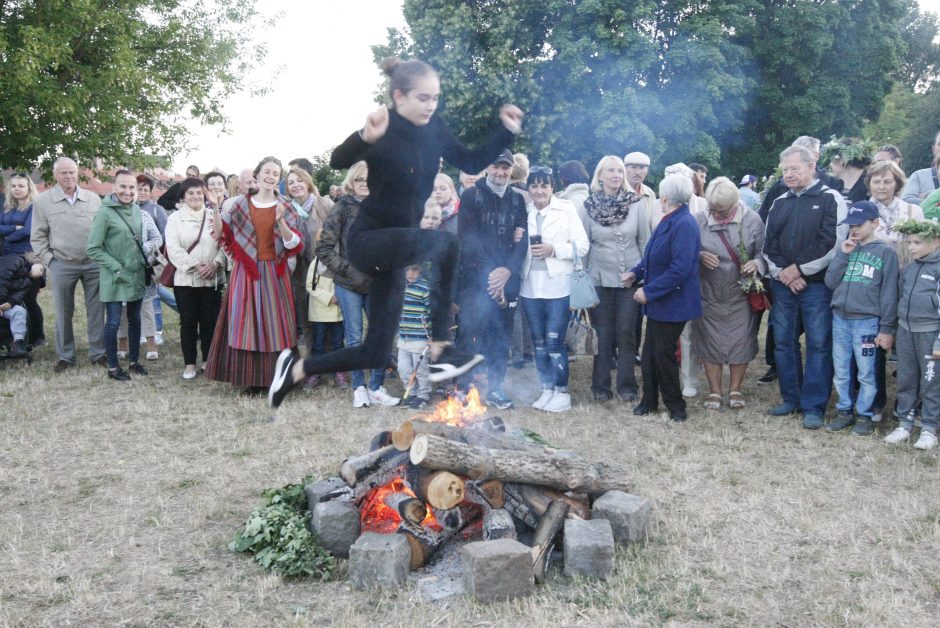 Klaipėdiečiai pirmieji atšventė Jonines