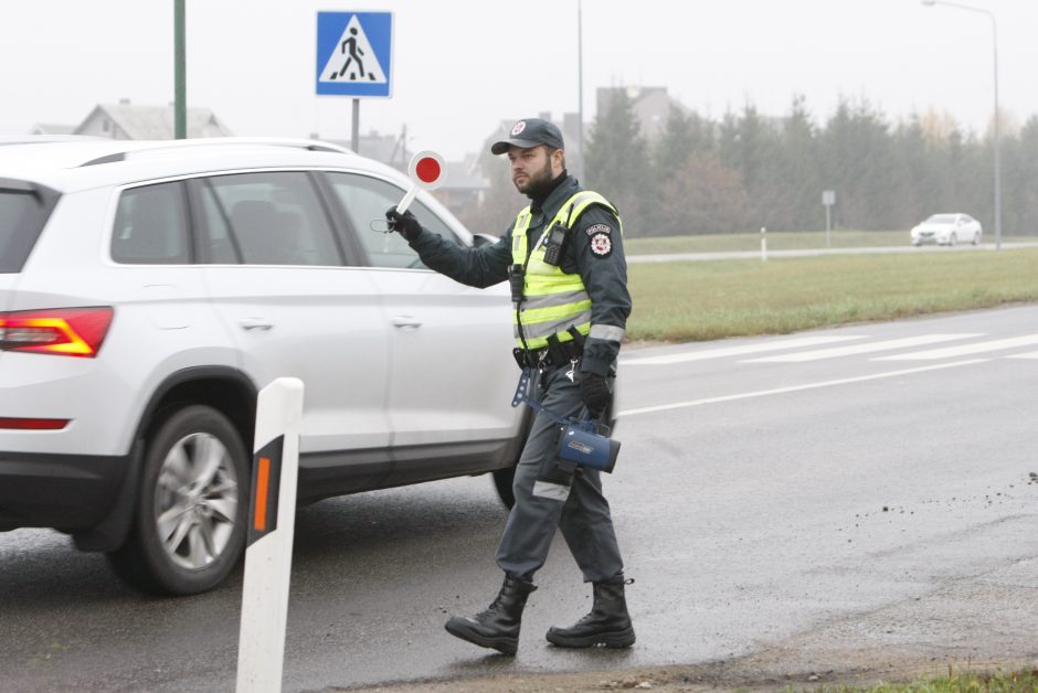 Policijos reidas Klaipėdoje ir rajone: medžiotojas liko be šautuvo