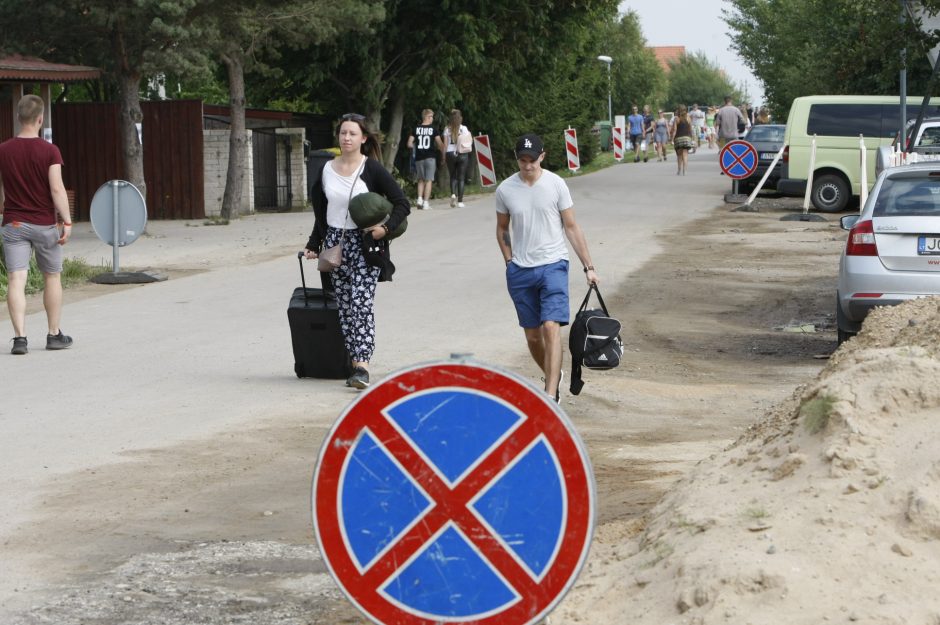 Karklėje – festivalininkų apgultis