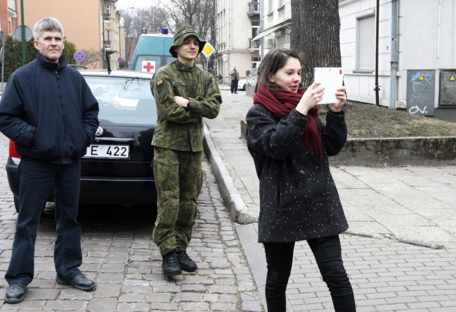 Tarp šauktinių – ir merginos