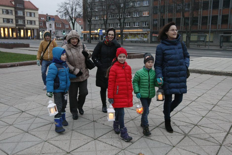 Šv. Martyno dieną – eitynės su žibintais