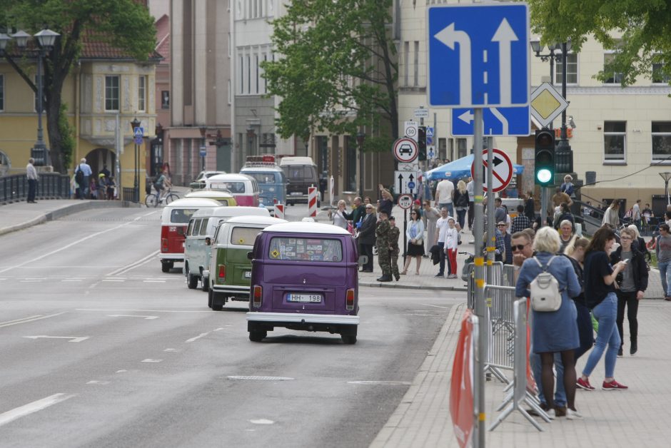 Uostamiesčio gatvėse – spalvingi 