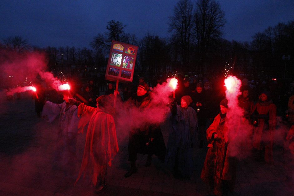 Šv. Martyno dieną – eitynės su žibintais