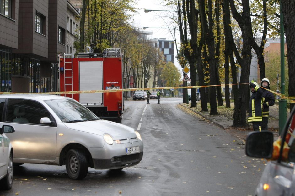 Klaipėdoje pranešta apie užminuotą automobilį