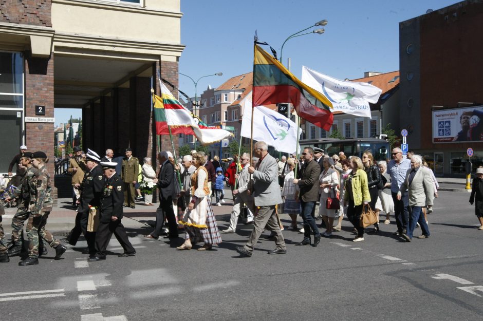 Uostamiestyje paminėta Gedulo ir vilties diena