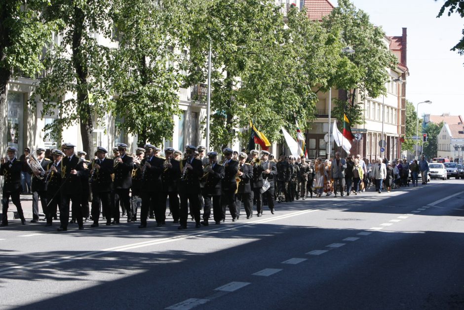 Uostamiestyje paminėta Gedulo ir vilties diena