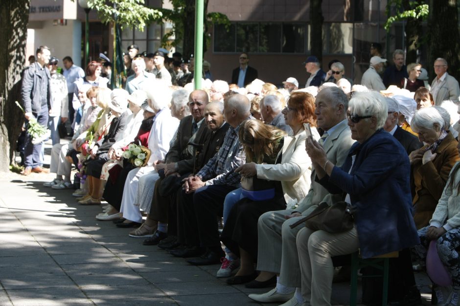 Uostamiestyje paminėta Gedulo ir vilties diena