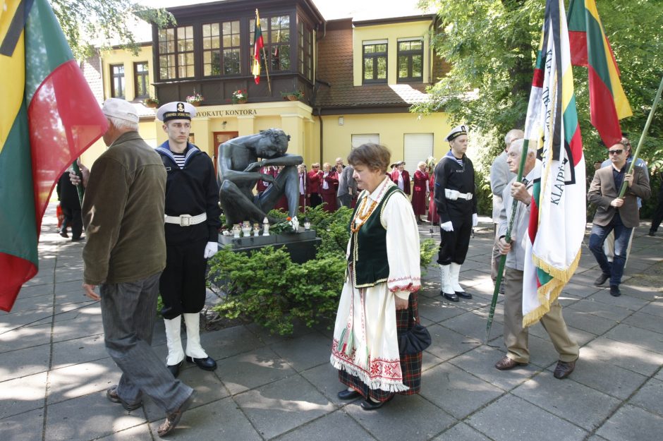 Uostamiestyje paminėta Gedulo ir vilties diena