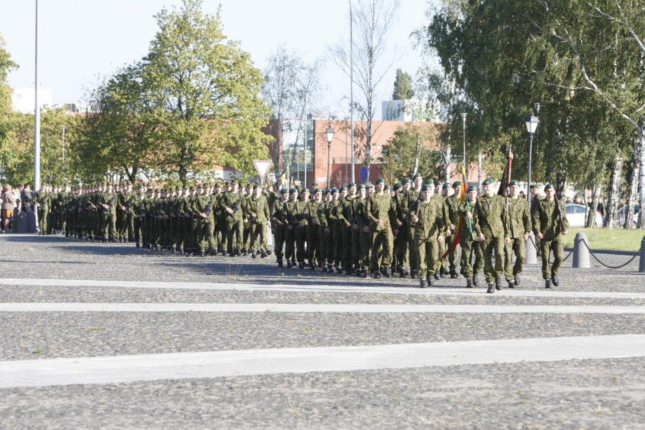 Uostamiestyje prisiekė savanoriai