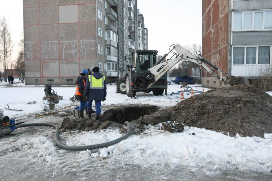 Klaipėdiečiams atnaujintas vandens tiekimas